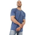 thumbnail image 2 of Ma Croix Mens Burnout Short Sleeve T Shirts Soft Faded Vintage Casual Crewneck Tee, 2 of 6