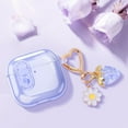 thumbnail image 4 of (with Safety Lock) Clear Case Compatible with Airpods 4 Cases 2024 Women, Cute Soft TPU Transparent AirPods 4th Generation Case iPods 4 Earbuds Case Girl Strawberries Keychain for Airpod iPod 4th Gen, 4 of 13
