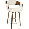 thumbnail image 3 of Elisa Mid-Century Modern Counter Stool by LumiSource, 3 of 8