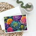 thumbnail image 2 of Ornamental Kale in Color Greeting Cards and Envelopes Pack of 8 7 in x 5 in, 2 of 3