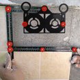 thumbnail image 3 of Localizador De Orificios Para Tejas Regla de ángulo de aleación de aluminio de 12 pliegues, regla de medición fija, localizador de orificios para azulejos Sywqhk Para estrenar, 3 of 8