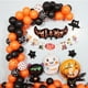 thumbnail image 2 of Guirnalda De Arco De Globos De Halloween, Banderas De Halloween, Conjunto De Globos Para Niños, Fondo De Fiesta Temática De Halloween, Decoraciones Para El Aula Yuarrent HA046692-01, 2 of 6