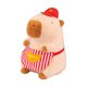 thumbnail image 3 of Peluche de capibara de 40 cm, novedoso, para decoración del hogar, regalo para adultos Cocinero, 3 of 9
