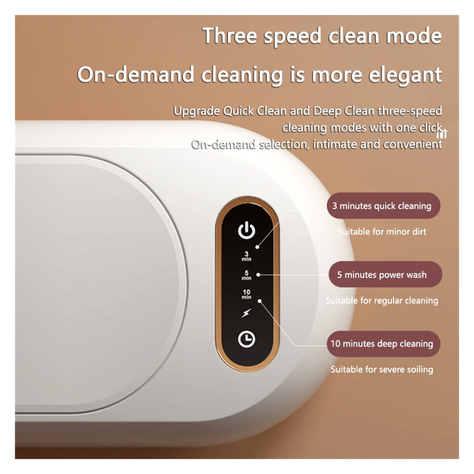 Multi-Function Electric Braces Box Invisible Retainer Denture Cleaning Machine Jewelry Cleaner