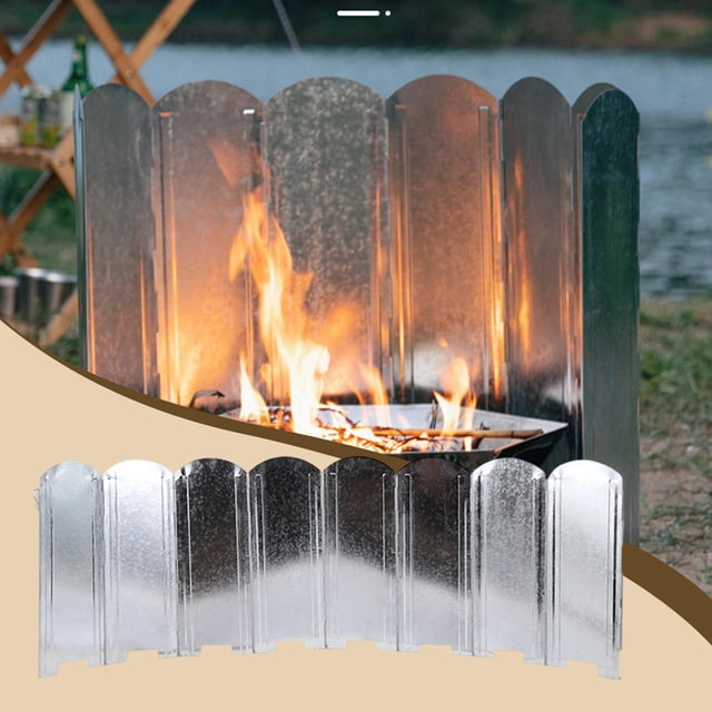 Estufas de camping, paravientos, estufas de exterior, accesorios de cocina portátiles. Altura de 50 cm