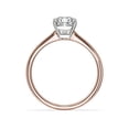 thumbnail image 2 of 2.00 Carat Cushion Cut Moissanite (D/VVS1) Latest Proposal Ring for Women Solid 18K Rose Gold Size 10.5 by Diamond-Capitals, 2 of 7
