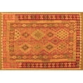 thumbnail image 1 of Ahgly Company Indoor Rectangle Southwestern Orange Country Area Rugs, 6' x 9', 1 of 1