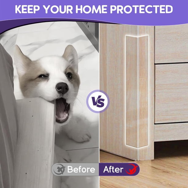 Door Protector from Dog Scratching, Window Sill Protector, Clear