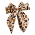 thumbnail image 2 of AUNVITO Clearance Halloween Pumpkin Ghost Print Bow Hair Clip Barrette for Women Girls Hair Accessory Party Favors Holiday Costume Decor Halloween Pumpkin Ghost Bow Hair, 2 of 6