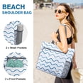 thumbnail image 4 of Bolsa de Playa G4Free Impermeable y a Prueba de Arena 50L para Mujeres con Bolsillos, 4 of 7