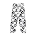 thumbnail image 4 of Goofa Happy Soccer Printed Soft Pajama Pants for Men, Wide Leg Comfy Casual Lounge Yoga Pants-Small, 4 of 9