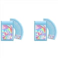 thumbnail image 1 of 200 Piezas Bolsas HolográFicas Resellables, Bolsa de Mylar Una Prueba de Olores con Ventana Transparente para Almacenamiento de Alimentos Recuerdo de Fiesta Negocios, 1 of 5