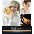 thumbnail image 6 of Magnetic for iPhone 13 Pro Max Case [Compatible with MagSafe] [10FT Military Grade Drop Tested] Slim Translucent Matte Case for iPhone 13 Pro Max Phone Case, Orange (6.7"), 6 of 12