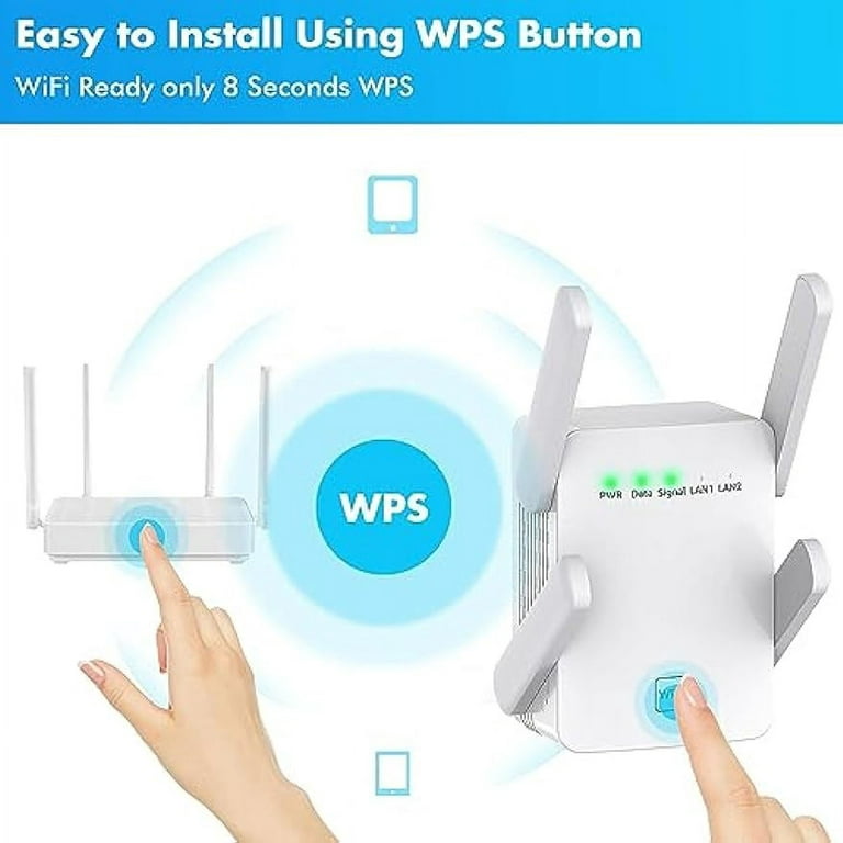 Fastest WiFi Extender/Booster | 2023 Release Up to 74% Faster | Broader  Coverage Than Ever WiFi Signal Booster for Home | Internet/WiFi Repeater,  