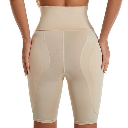 

WANYNG Women High Waist Fake Buttocks With Sponge Insert Body Boxer Body Shaper Pants Control Pants Garter Straps Women Lingerie Vintage Sheer Negligee