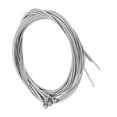 thumbnail image 3 of 5pcs Steel Strings for 5 String Bass Guitar Silver Replacement Set, 3 of 8