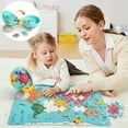 thumbnail image 1 of HUASHENG Puzzle Puzzles Piece Children Toys Small Wooden Educational Toy Animals Puzzle Toy, 1 of 5