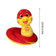 thumbnail image 3 of PATLOLLAV 2025 Lunar New Year Decorations Snake Throw Pillow,Red Comfort Doll Snake Rag Doll,13 Inch Snake Plush Toys Chinese Zodiac Snake Decor Year of The Snake Gifts for Kids, 3 of 5