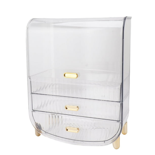 Organizador de Almacenamiento de Cosméticos Organizador de Maquillaje para Tocador Estuche de Exhibición de Cosméticos con Caja de Almacenamiento de 2 Capas y Estuches de ANGGREK Otros