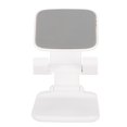 thumbnail image 2 of Soporte universal para tableta y teléfono móvil, ajustable, multiángulo, soporte plegable para teléfono, color blanco, 2 of 8