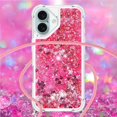 thumbnail image 2 of Funda FOXDOCK para iPhone 16 Plus con Cuerda Ajustable, Brillo Líquido, Protección Antigolpes y Lente – Ideal para Regalo, 2 of 6