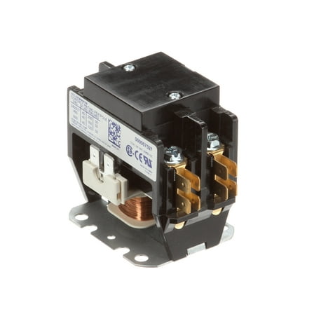 Manitowoc Ice 000007597 Contactor, 2 Pole 24V 50/60 Hz, 9" Height, 6" Width, 5" Length