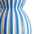 thumbnail image 5 of Mainstays Blue and White Striped Ceramic Vase, 5 of 7