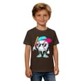 thumbnail image 4 of Boys Summer Shirts Size 5t Crew Neck Graphic T-Shirts Back To School Short Sleeve T Shirts Funny Tee Shirt Preppy Toddler Boy Clothes, 4 of 4