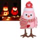 thumbnail image 5 of Pequeños Pájaros Decorativos De La Felpa De La Luz Del LED Para El Alféizar De La Ventana De La Repisa De Escritorio, Estatuilla Linda De Los Pájaros Que Brilla Intensamente, 5 of 7
