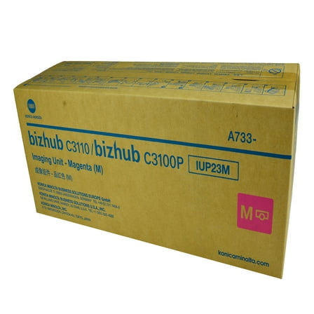 OEM Konica Minolta IUP23M (A7330EF) DRUM UNIT, MAGENTA, 30K YIELD - for use in Konica Minolta BIZHUB C3100P printer, BIZHUB C3110