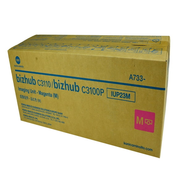 OEM Konica Minolta IUP23M (A7330EF) DRUM UNIT, MAGENTA, 30K YIELD - for use in Konica Minolta BIZHUB C3100P printer, BIZHUB C3110
