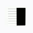 thumbnail image 3 of Viztex® Glacier White & Black Plan & Grid Glass Dry Erase Board - 14" x 14", 3 of 12