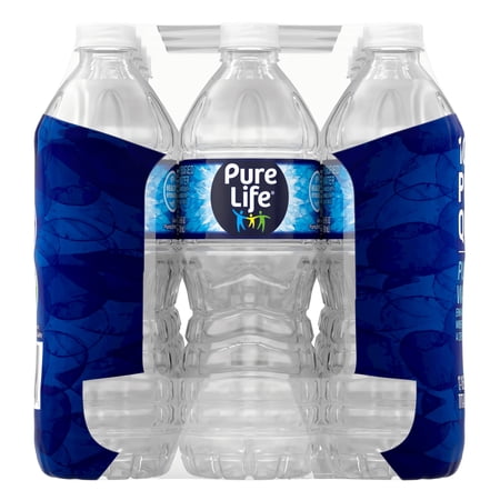 Pure Life Purified Water, 16.9 Fl Oz, Plastic Bottled Water (12 Pack) - Image 7