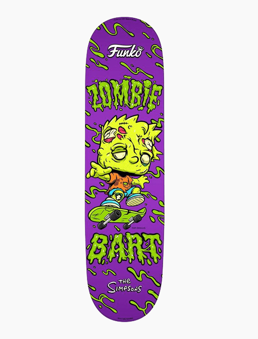 Batman Skateboard Sticker zombie 