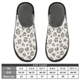 thumbnail image 5 of Plush rubber slippers soft gauze slippers with waterproof and wear -resistant shoes Leopard Print Pattern, 5 of 8