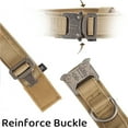 thumbnail image 6 of Gustave Dog Training Collar for Medium Large Dogs, Adjustable Nylon Pet Collars with Release Metal Buckle & Handle - Green, XL, 6 of 8