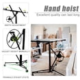 thumbnail image 3 of Drywall Lift 11' Construction Rolling Caster Wheel Lockable Tool Panel Lift Drywall Panel Hoist Jack Lifter Jack Drywall Lift, Black, 3 of 7