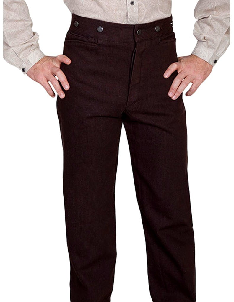 Scully Western Pants Mens Old West 