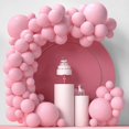 thumbnail image 1 of Pink Balloons 84 pcs Light Pink Balloons Garland Arch Kit 5 inch +12 inch +18 inch Pastel Pink Balloons Happy Birthday Balloons Baby Shower Decoration, 1 of 2