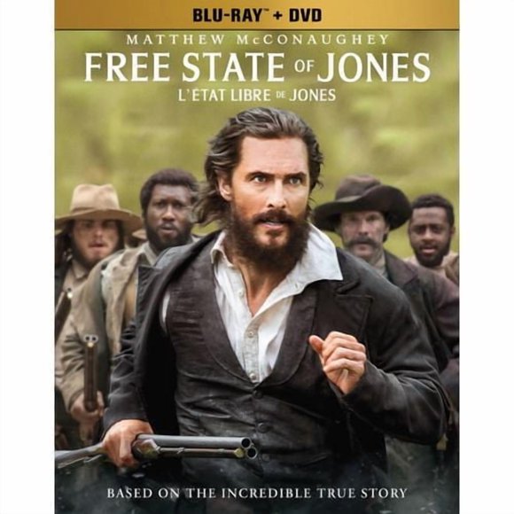 Free State Of Jones (Blu-ray + DVD) (Bilingual)