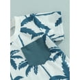 thumbnail image 6 of Suealasg Kids Boys Summer Outfits 6M 1T 2T 3T Short Sleeve Tree Print Lapel T-Shirt+ Elastic Waist Shorts Set 2Pcs Toddler Baby Boys Beach Vacation Clothes, 6 of 9