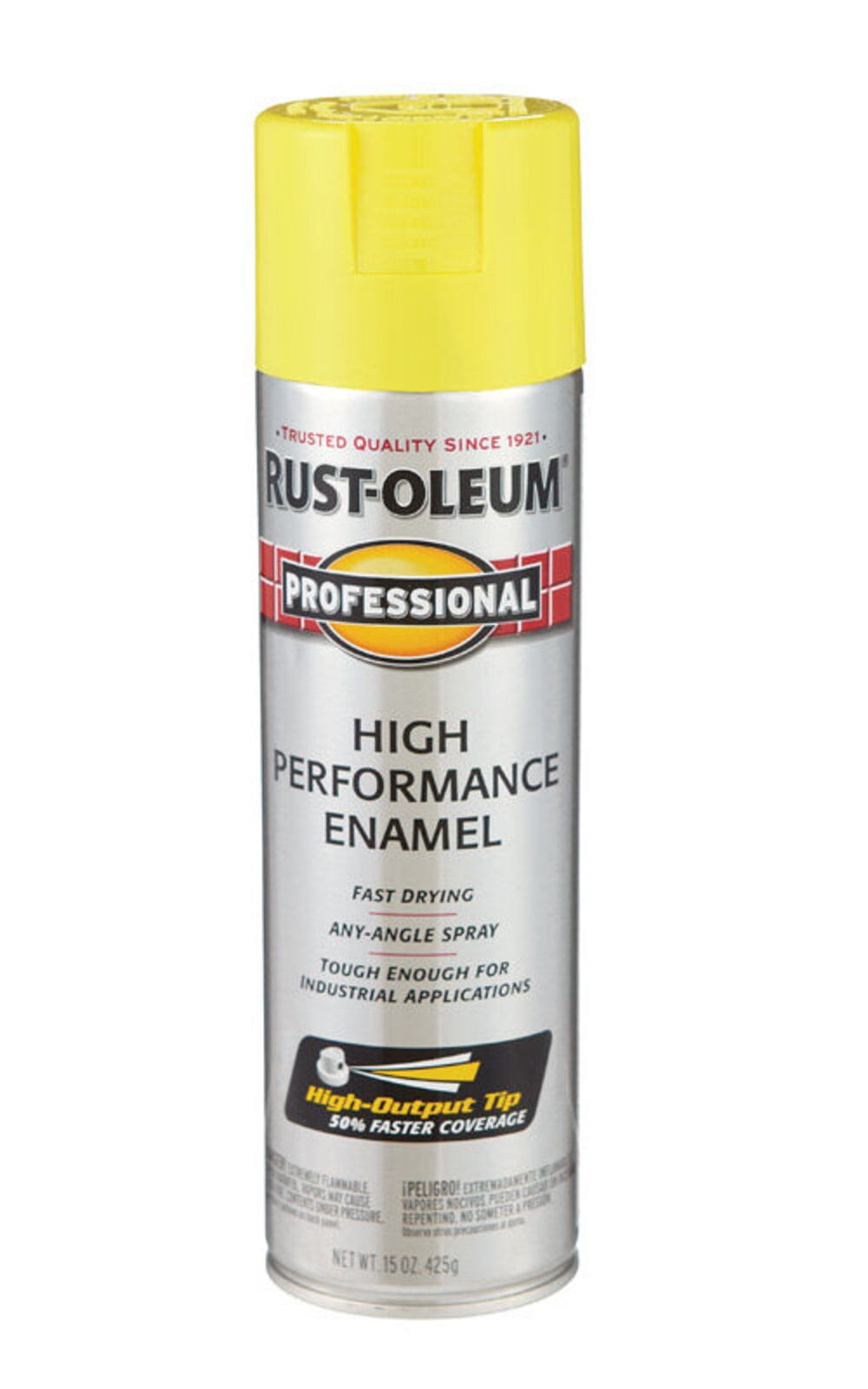 RustOleum Professional High Performance Enamel Spray Paint Safety