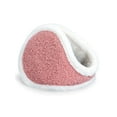 thumbnail image 2 of PULLIMORE Winter Warm Earmuffs for Women Men Cold Weather Foldable Ear Warmers Fleece Ear Muffs（Pink）, 2 of 8
