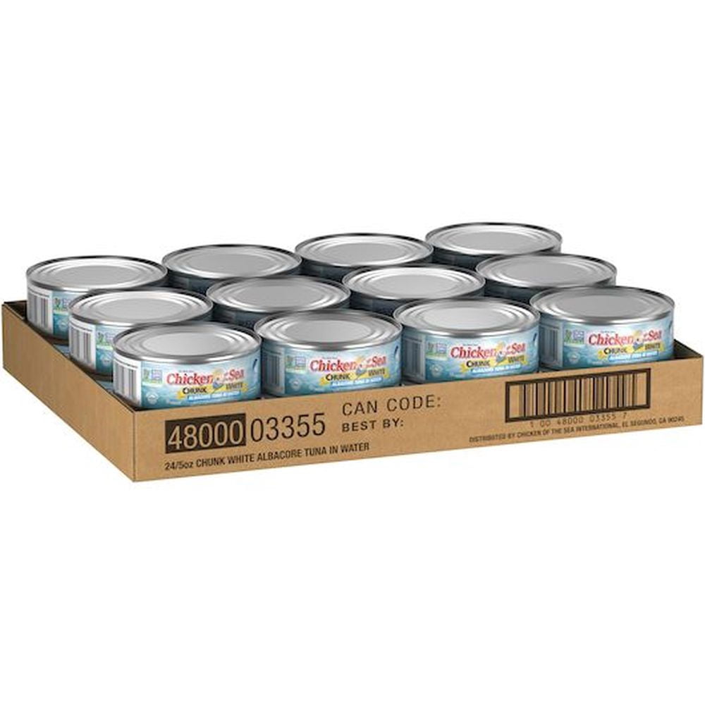 Chicken Of The Sea Chunk Albacore Tuna in Water, 5 Ounce -- 24 per Case.