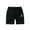 Black, variant on Boys Girls Summer Knit Sports Shorts,Ddinosaur Print Toddler Baby Casual Pull-On Soft Shorts