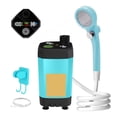 thumbnail image 1 of Camping Shower Pump RV Outdoor Camp Shower Screen Intelligent Digital Display Adjustable Shower Kit, 1 of 6