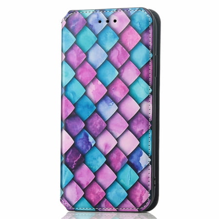 Case for Huawei Honor Magic 5 Pro 5G Wallet cover, card holder bracket magnetic PU leather shock-absorbing silicone cover, with TPU shock-absorbing inner shell painted leather cover