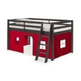 thumbnail image 3 of Alaterre Roxy Junior Loft - Espresso with Red and Blue Bottom Tent, 3 of 4
