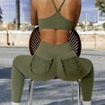 thumbnail image 5 of High Waist Seamless Leggings with Full-Length Design, 5 of 6