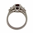 thumbnail image 4 of HeartsAndYou 2.9ct Natural Ruby & Diamond Ring Accents 100% REAL 14k SOLID White Gold, 4 of 9